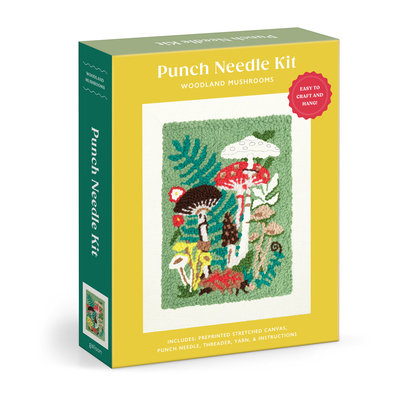 Woodland Mushrooms Punch Needle Kit 0735389837 Book Cover