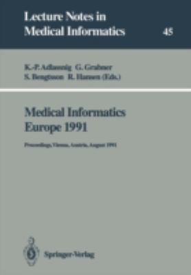 Medical Informatics Europe 1991: Proceedings, V... 3540543929 Book Cover
