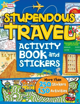 Active Minds Stupendous Travel: Activity Book a... 1642691917 Book Cover