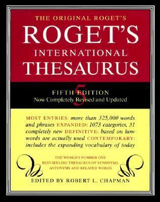 Roget International Thesaurus 0062700464 Book Cover