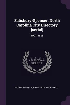 Salisbury-Spencer, North Carolina City Director... 1378258932 Book Cover