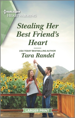 Stealing Her Best Friend's Heart: A Clean Romance [Large Print] 1335426361 Book Cover