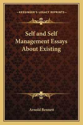 Self and Self Management Essays About Existing 1162741090 Book Cover