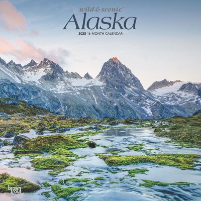 Alaska Wild & Scenic 2025 12 X 24 Inch Monthly ... 1975474430 Book Cover