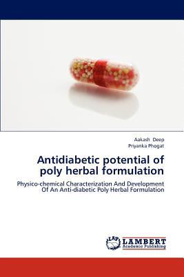 Antidiabetic Potential of Poly Herbal Formulation 3659292044 Book Cover