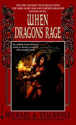 When Dragons Rage: Book 2 of the Dragoncrown Wa... 0553578537 Book Cover