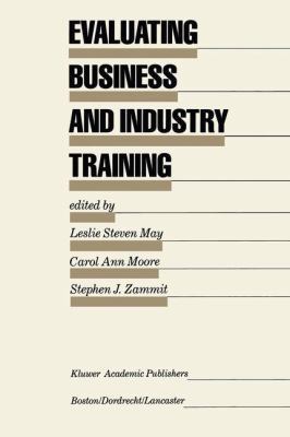Evaluating Business and Industry Training (Eval... 0898381975 Book Cover