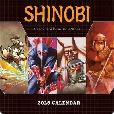 Shinobi 2026 Wall Calendar 1419784382 Book Cover