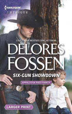 Six-Gun Showdown [Large Print] 0373749740 Book Cover