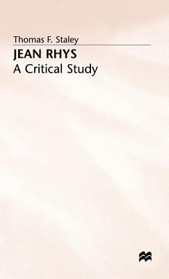 Jean Rhys a Critical Study 0333245229 Book Cover