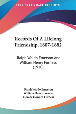 Records of a Lifelong Friendship, 1807-1882: Ra... 1161903739 Book Cover