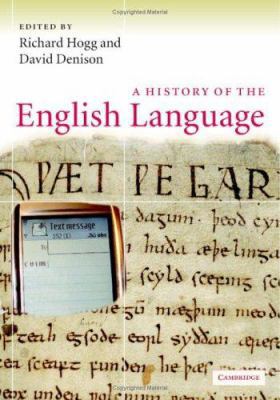 A History of the English Language 0521662273 Book Cover