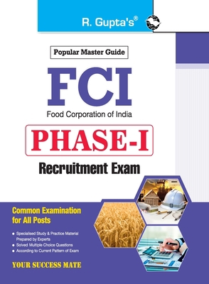 Fci: PHASEI (Common Examination for All Posts) ... 938864235X Book Cover