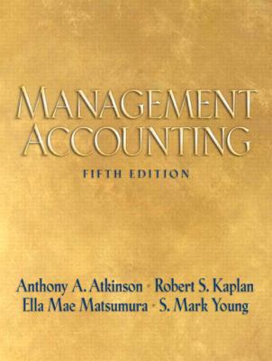 Management Accounting 0136005314 Book Cover