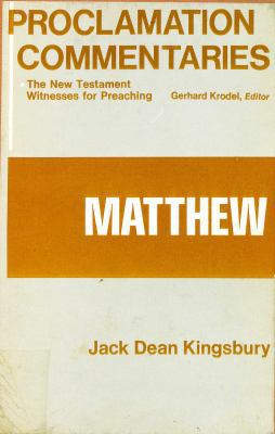 Matthew B002A4APN6 Book Cover