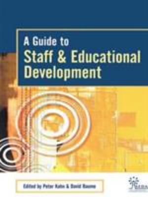 A Guide to Staff & Educational Development 0749438819 Book Cover