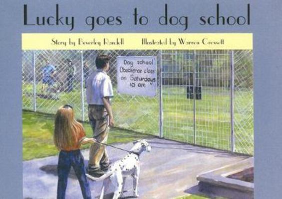 Lucky Goes to Dog School (New PM Story Books) 0435066919 Book Cover