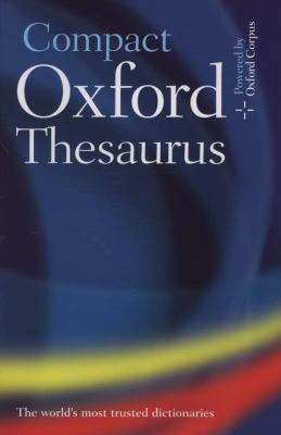 Compact Oxford Thesaurus 0199532958 Book Cover