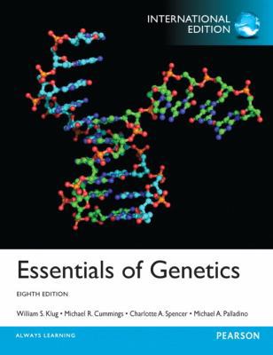 Essentials of Genetics 0321877829 Book Cover