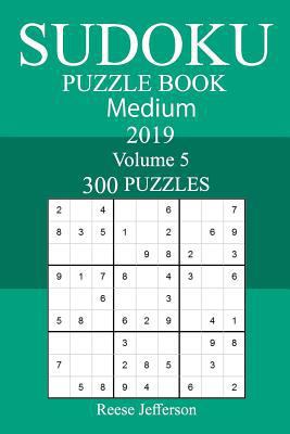 300 Medium Sudoku Puzzle Book 2019 1726317862 Book Cover