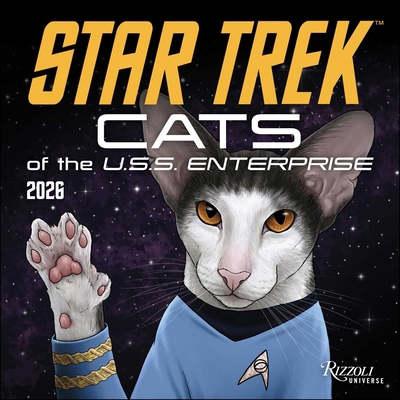 Star Trek: Cats 2026 Wall Calendar 0789348594 Book Cover