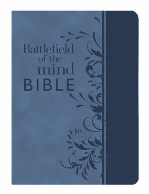 Battlefield of the Mind Bible, Blue Leatherluxe... 1455595330 Book Cover