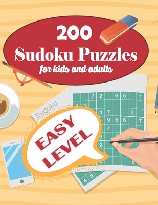 200 Sudoku Puzzles for kids and adults: Sudoku ... B08QSNZBL7 Book Cover
