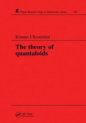 The Theory of Quantaloids 0582294401 Book Cover