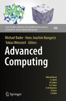 Advanced Computing 3662513722 Book Cover