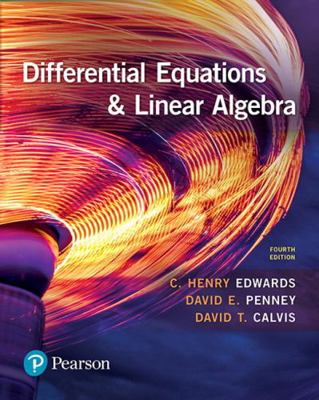 Differential Equations and Linear Algebra 013449718X Book Cover