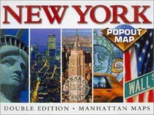 New York Popout Map : Double Edition, Manhattan... 1898277532 Book Cover