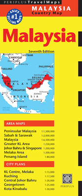 Malaysia Travel Map Seventh Edition 0794607047 Book Cover