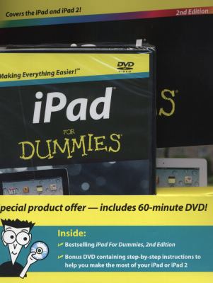iPad For Dummies, Book + DVD Bundle 1118029429 Book Cover
