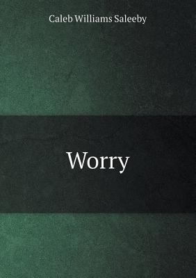 Worry 5518677995 Book Cover