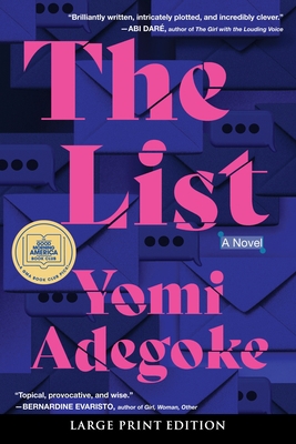 The List: A Novel [Large Print] 006337384X Book Cover