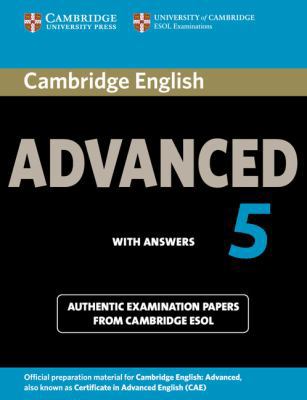 Cambridge English Advanced 5 Student's Book wit... 1107603250 Book Cover