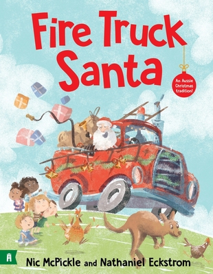 Fire Truck Santa 1760526894 Book Cover