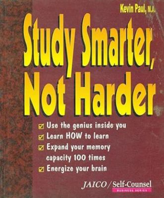 STUDY SMARTER NOT HARDER B006RF99F4 Book Cover