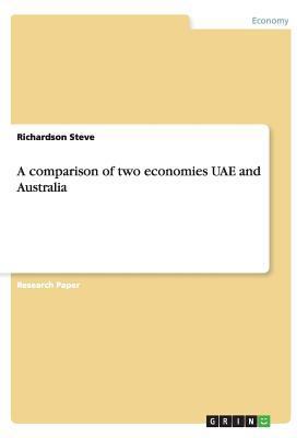 A comparison of two economies UAE and Australia 365643820X Book Cover