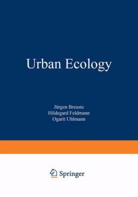 Urban Ecology 3642885853 Book Cover