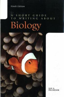 Short Guide to Writing about Biology, a (Valuep... 0134143736 Book Cover