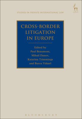 Cross-Border Litigation in Europe 1782256768 Book Cover