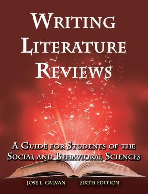 Writing Literature Reviews: A Guide for Student... 193652337X Book Cover