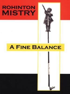 A Fine Balance PB [Large Print] 0786241977 Book Cover