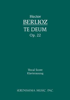 Te Deum, Op.22: Vocal score [Latin] 1932419330 Book Cover