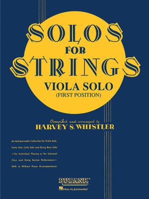 Solos for Strings - Viola Solo (First Position) 1540001865 Book Cover