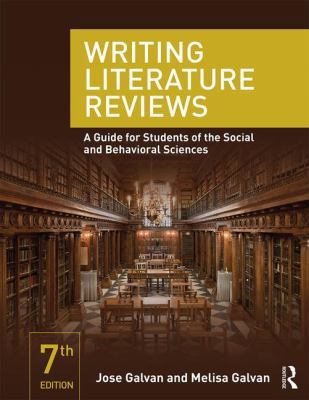 Writing Literature Reviews: A Guide for Student... 0415315743 Book Cover