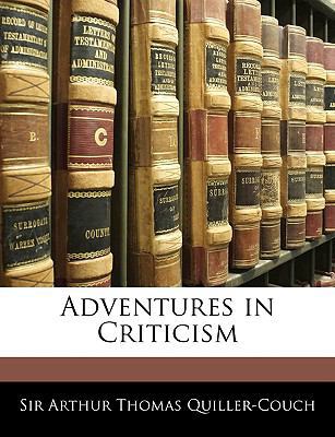 Adventures in Criticism 1144568323 Book Cover