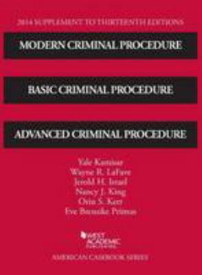 Modern Criminal Procedure, Basic Criminal Proce... 1628100850 Book Cover