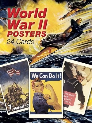 World War II Posters: 24 Cards 0486416755 Book Cover